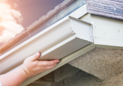 Advanced gutter installation in Hendersonville by UrCovered Roofing, tailored for local weather resilience and home protection.