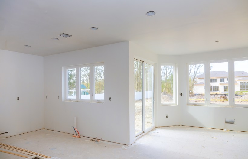 New living area home addition