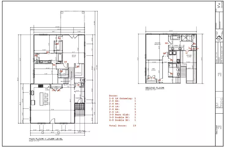 1406 Main House Print
